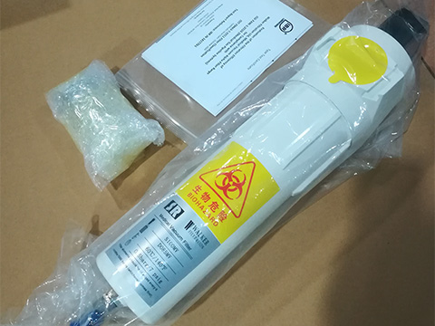 SR負壓除菌過濾器標(biāo)配積液瓶壓差表